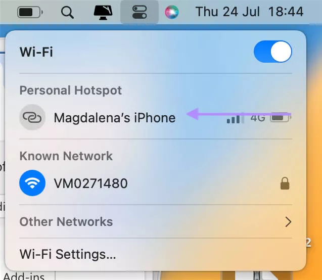 choose another network