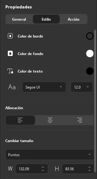 Elija las propiedades del signo updf windows 2