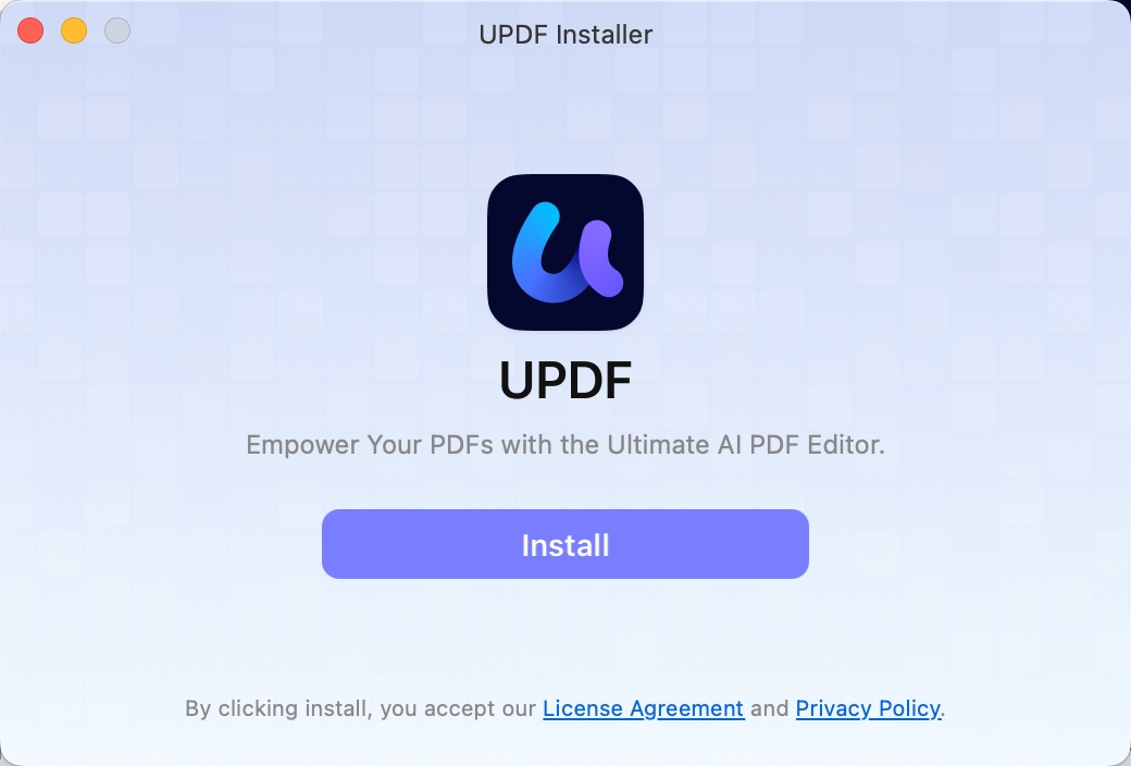Instalar UPDF para Mac