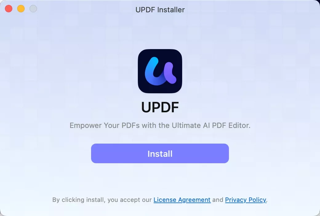 Instalar UPDF para Mac