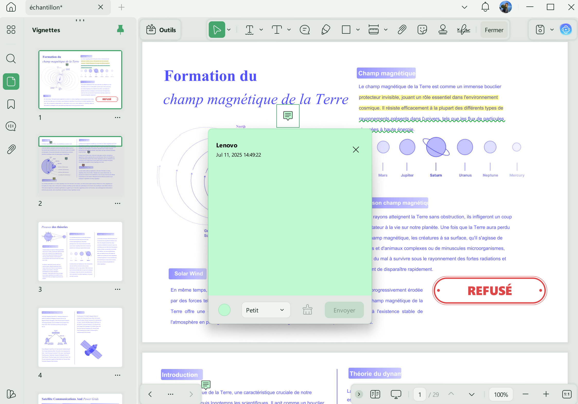 Ajoutez des notes autocollantes aux livres
