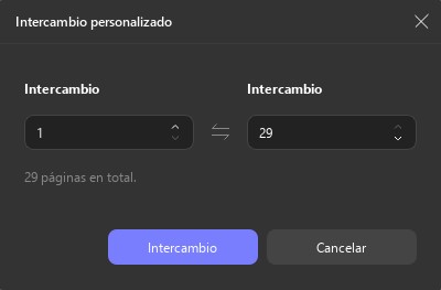Personalizar Exchange UPDF en Windows 2