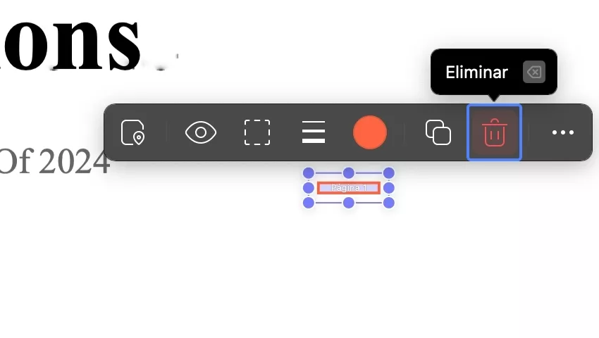 Eliminar enlace - Método 2