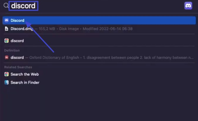 launch finder reopen discord mac