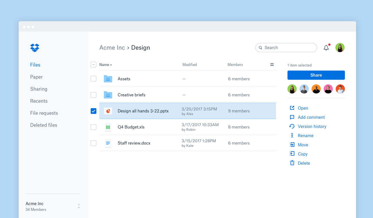 dropbox