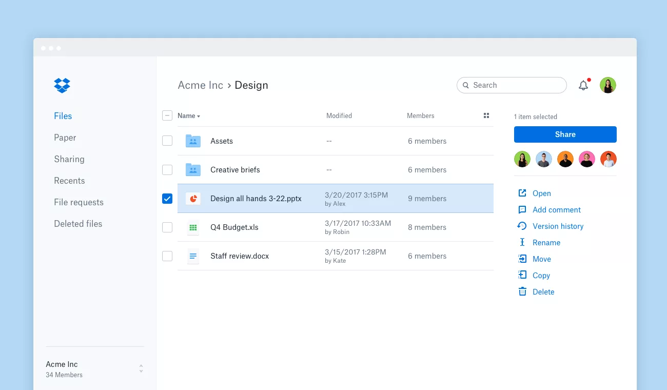 dropbox
