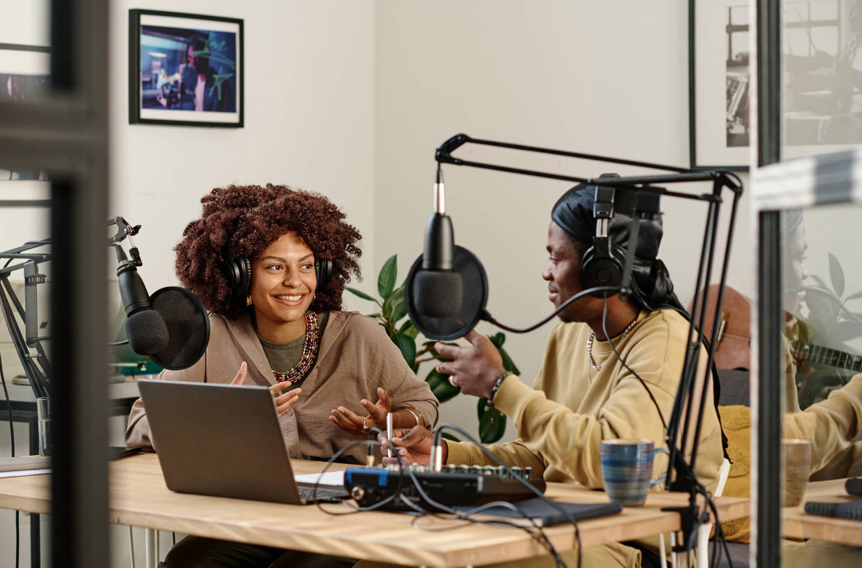 UPDF AI planejamento inicial de podcast