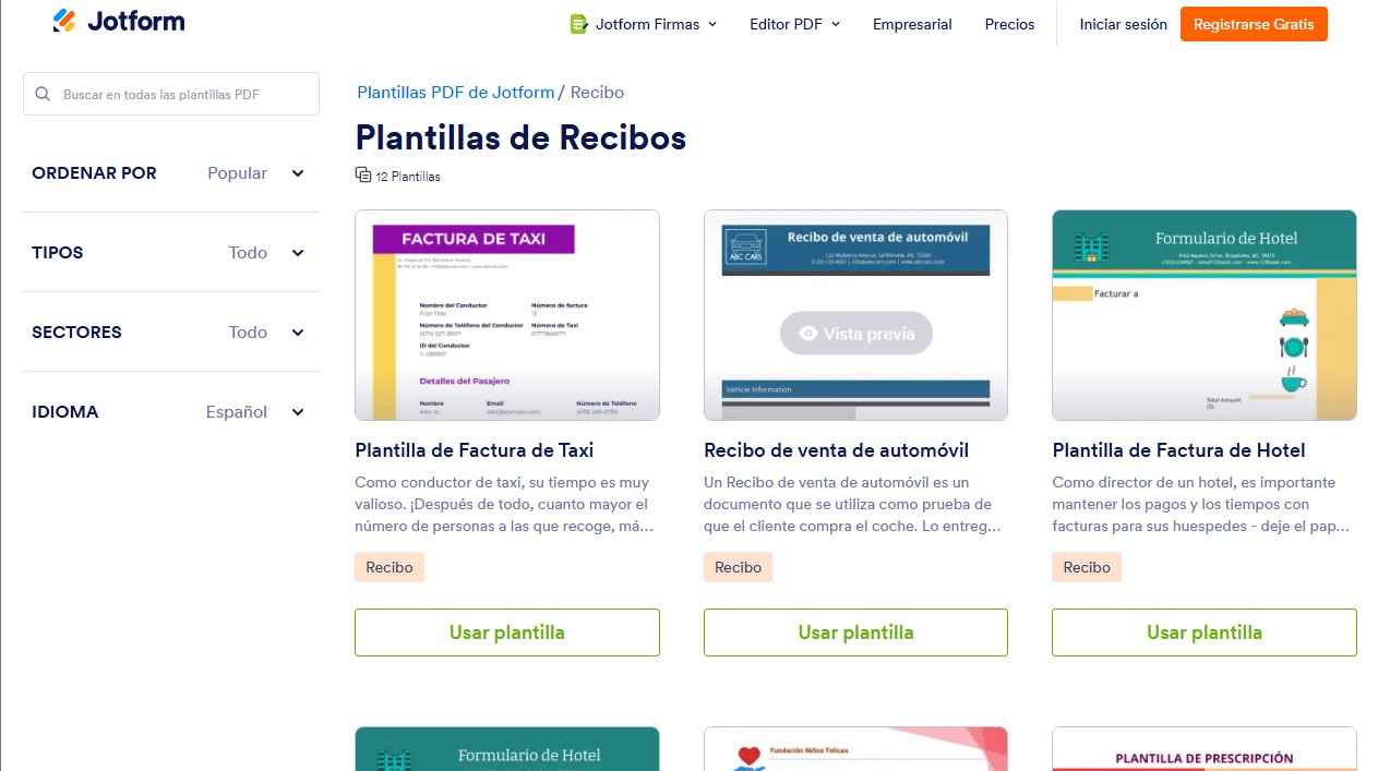 Cómo editar una plantilla de factura o recibo en UPDF