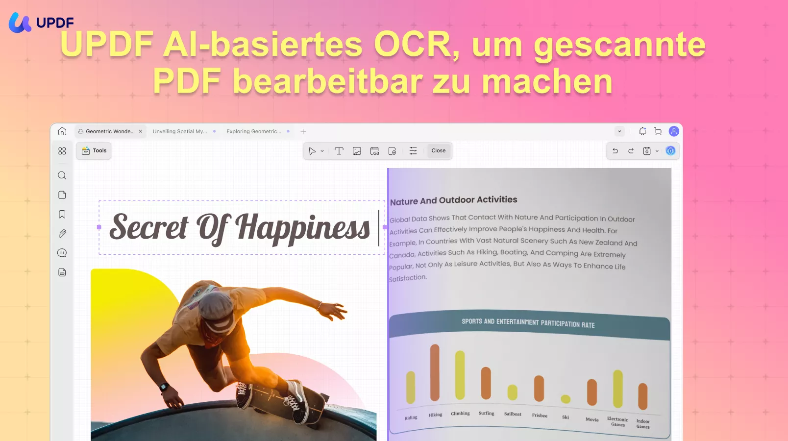 PDF-Formular ausfüllen windows ocr updf