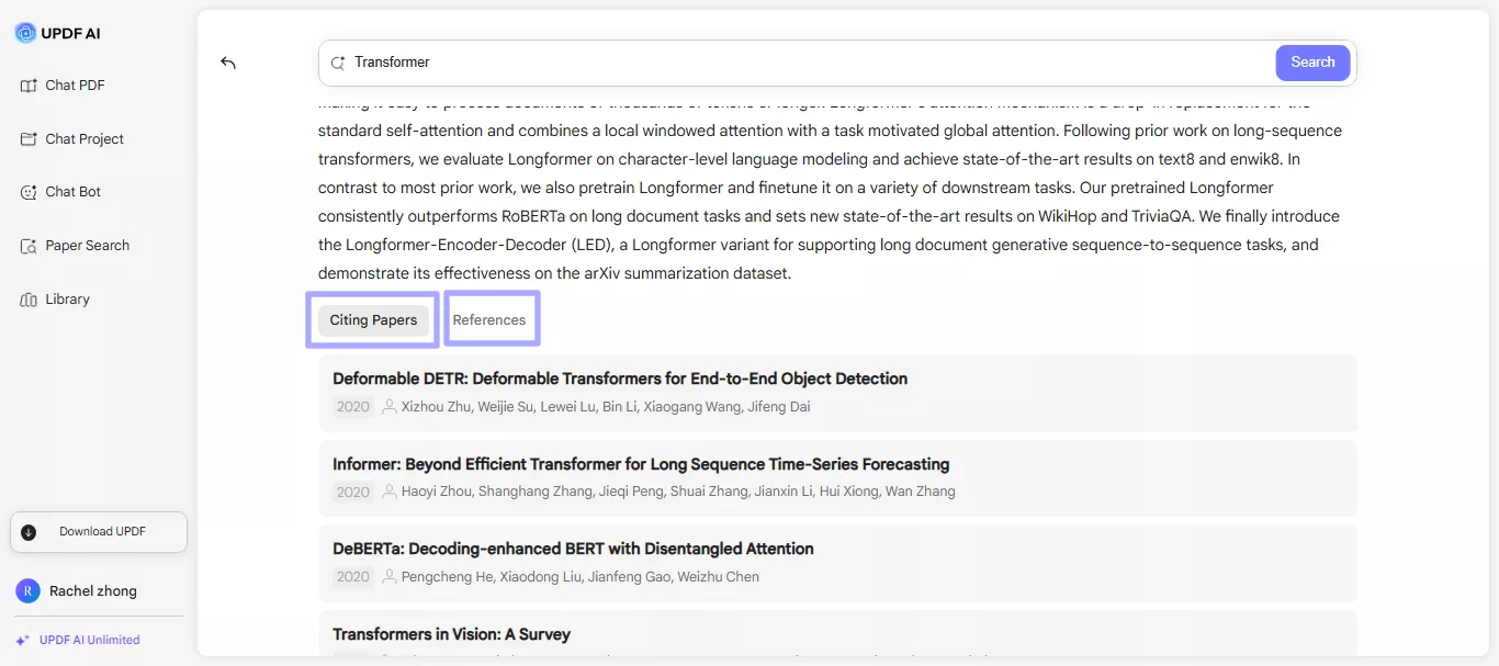 explore citing papers and references