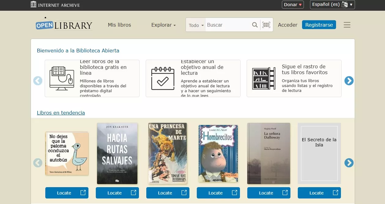 sitio web de biblioteca abierta de libros de texto gratuitos