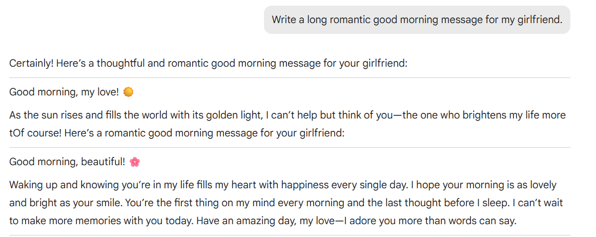 get the good morning message for your love with updf ai online