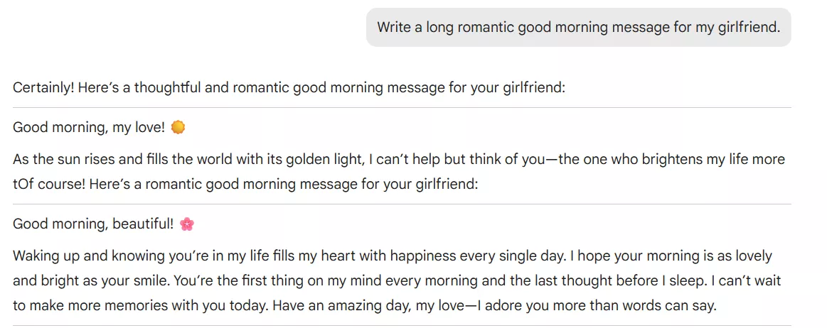 get the good morning message for your love with updf ai online