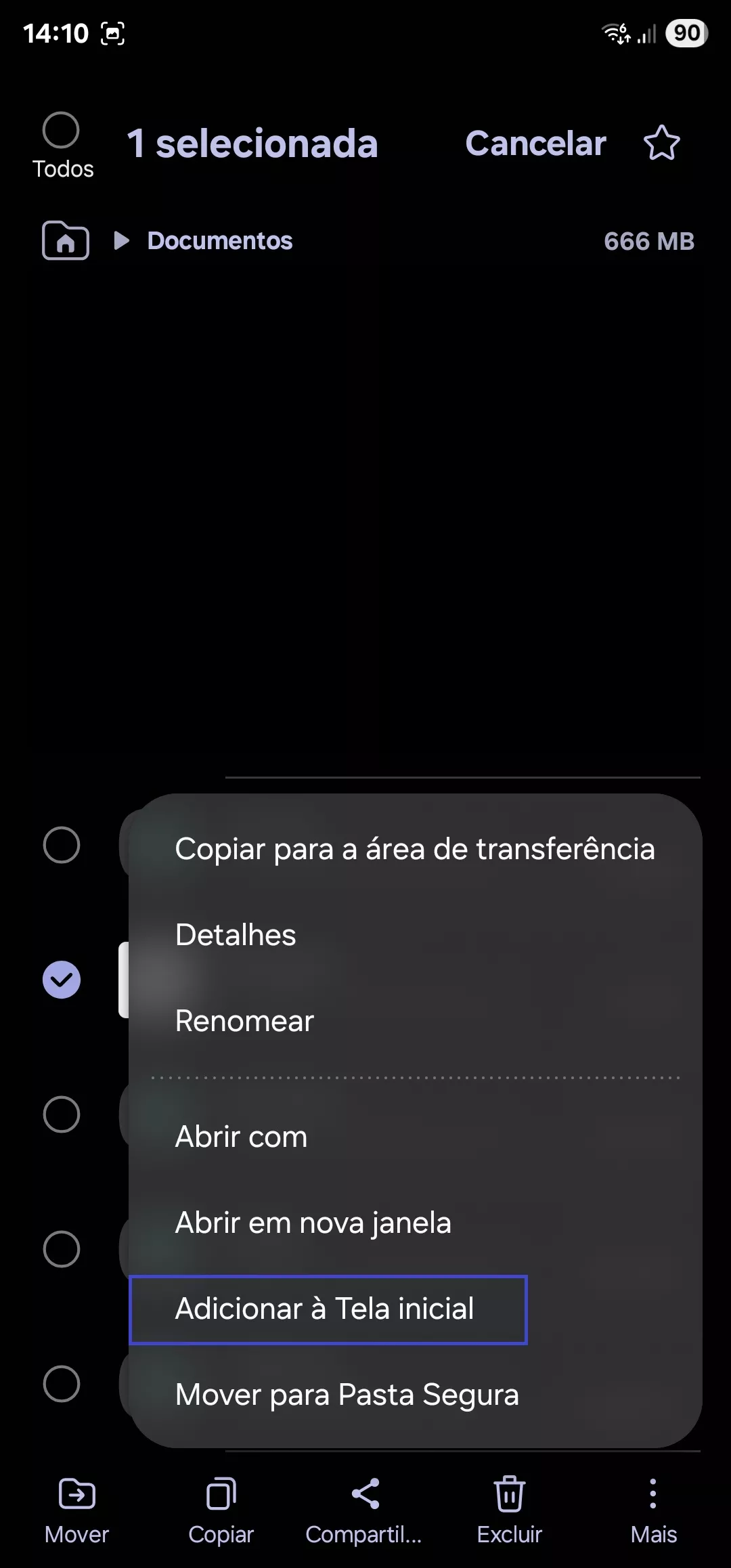 criar atalho na área de trabalho para o explorador de arquivos