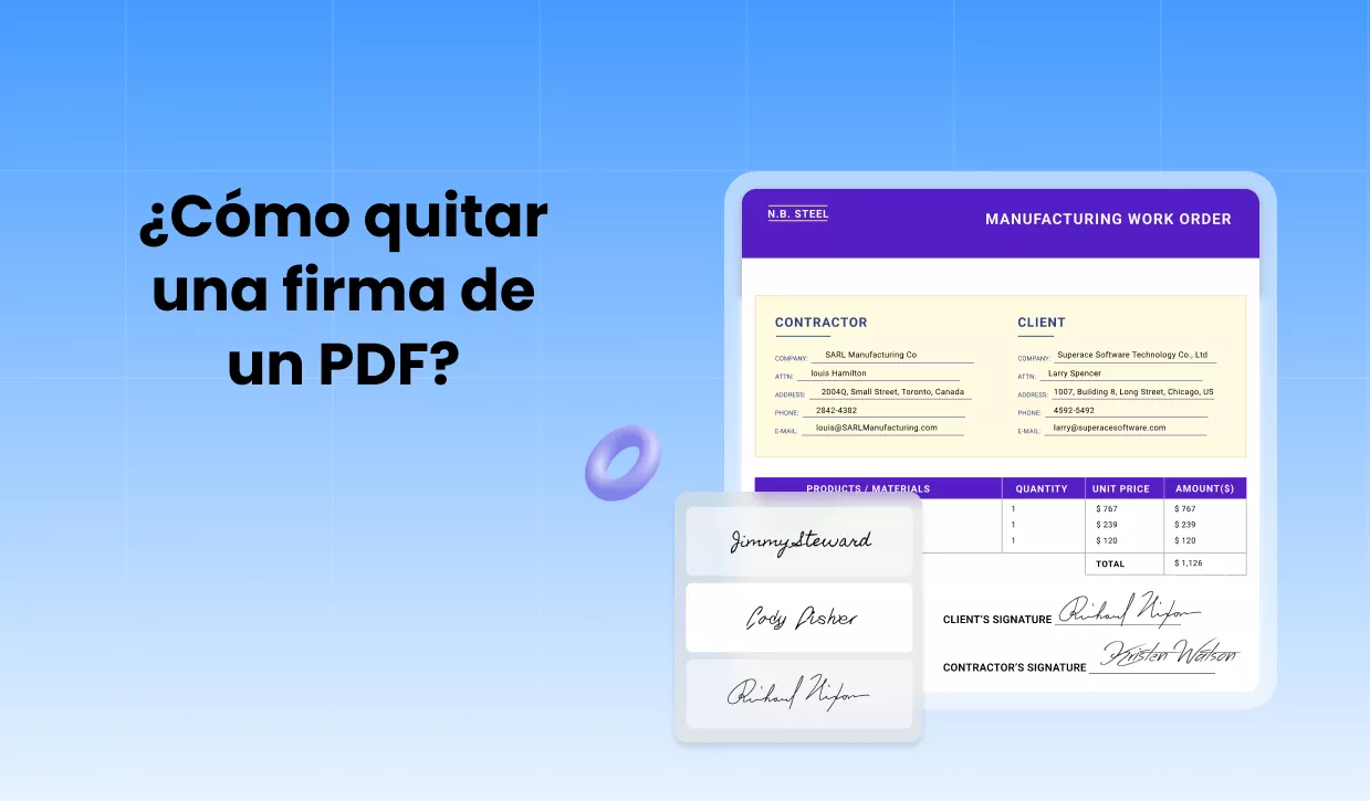 Cómo quitar firmas de archivos PDF: una guía paso a paso