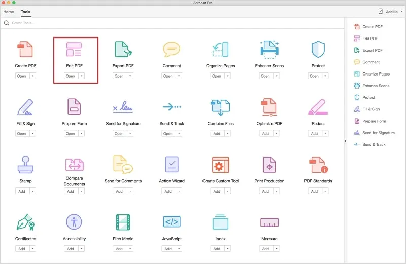 使用 Adobe Acrobat 編輯掃描 PDF 文件