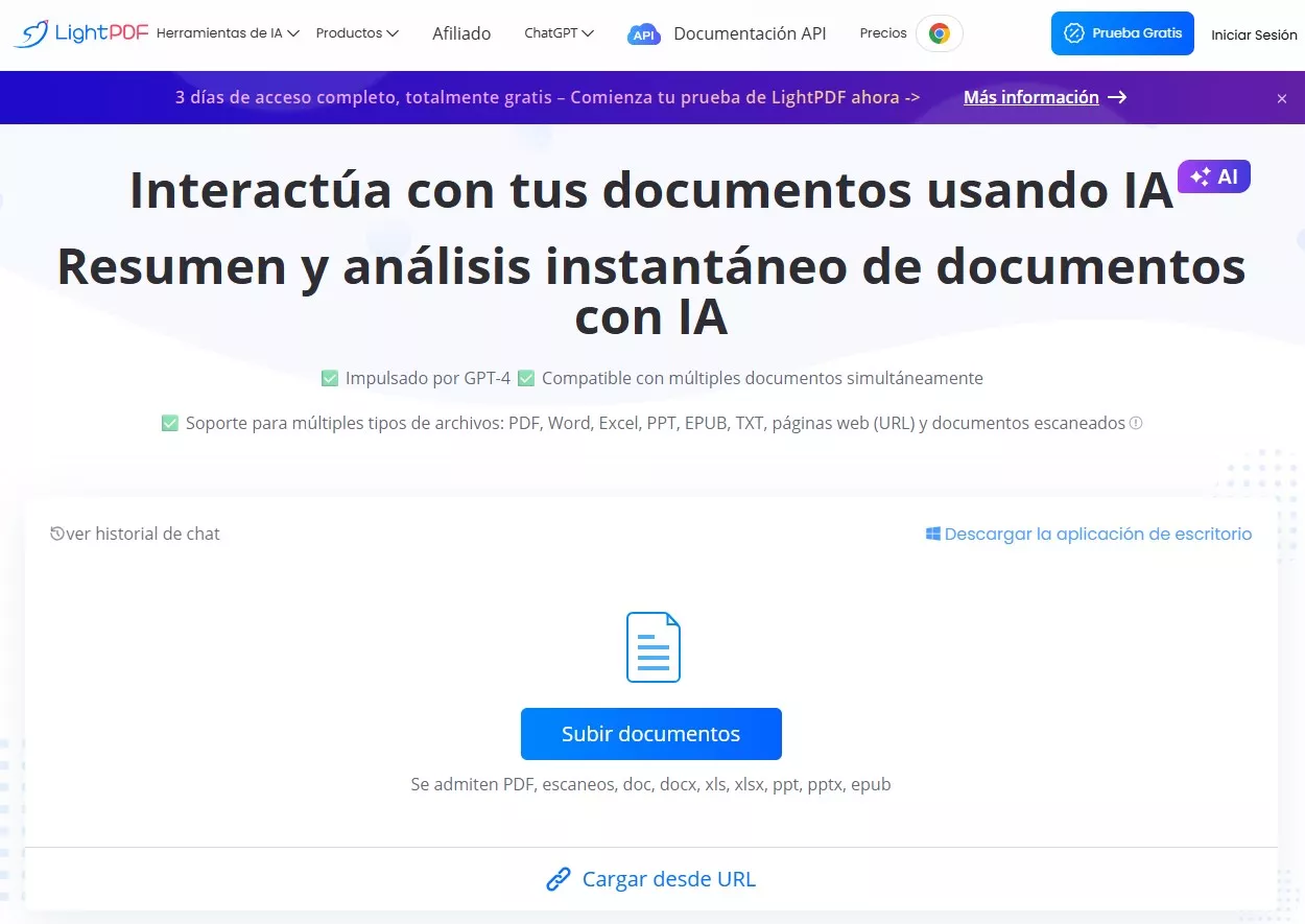 editor de PDF con IA