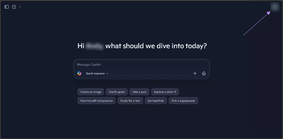 logging in copilot