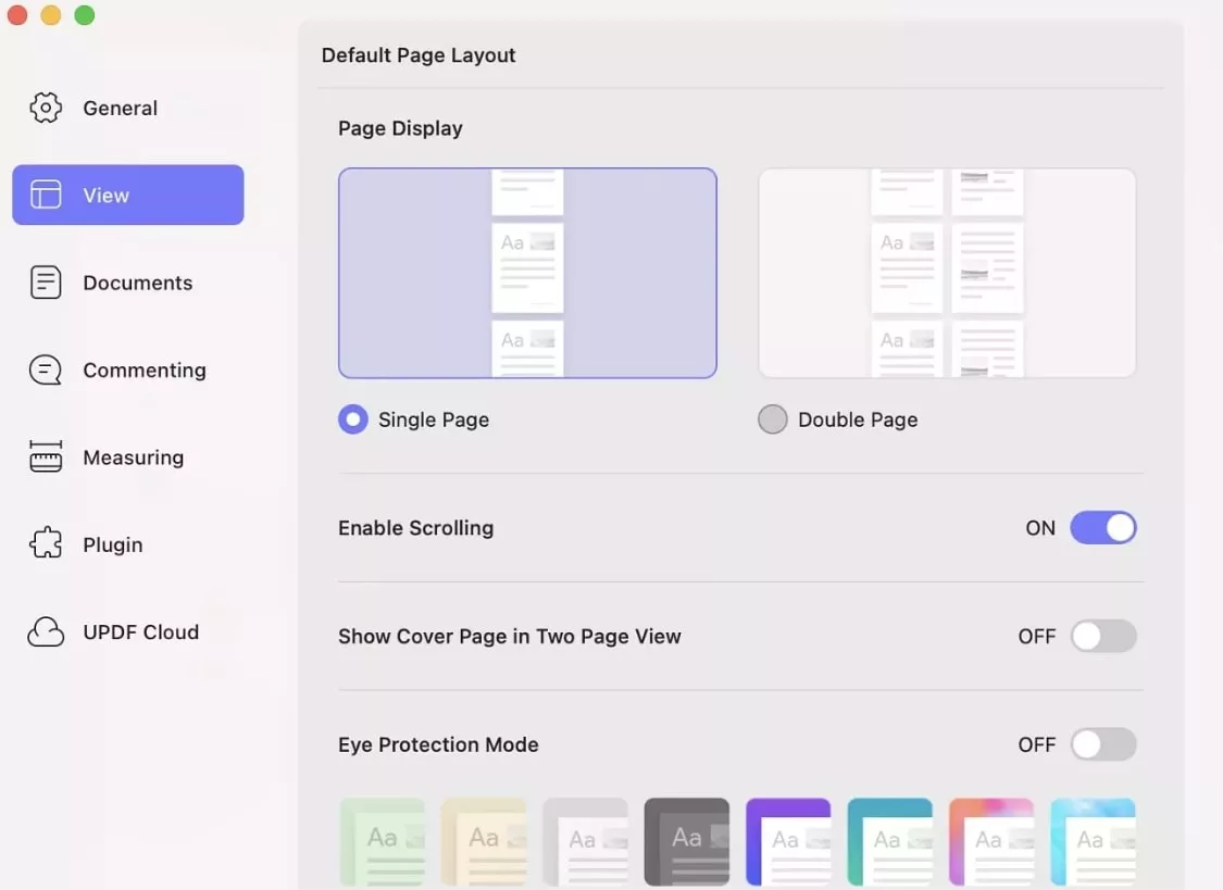 access page layout options updf