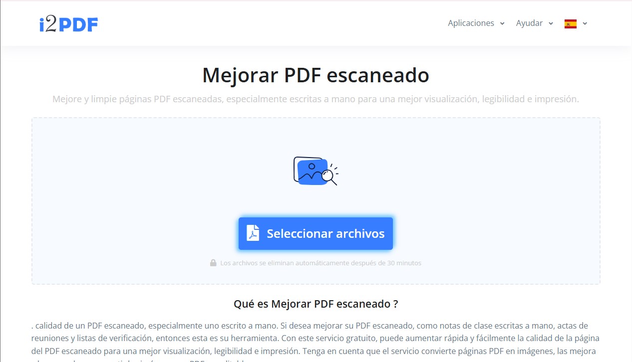 aclarar pdf i2pdf