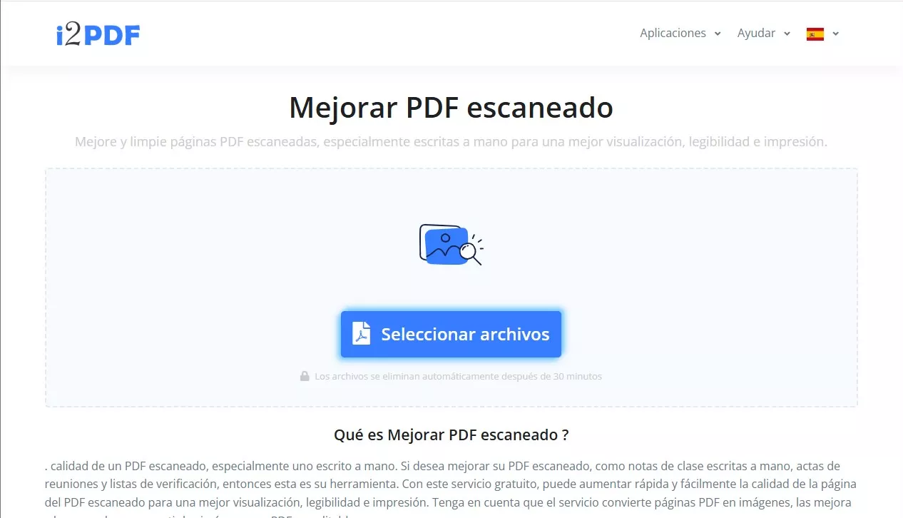 aclarar pdf i2pdf