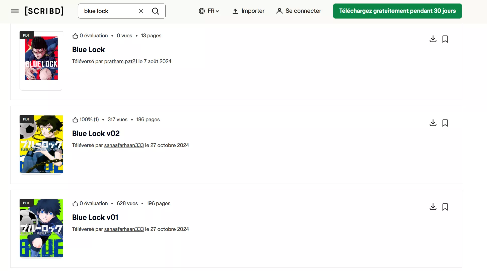 rechercher le manga pdf scribd
