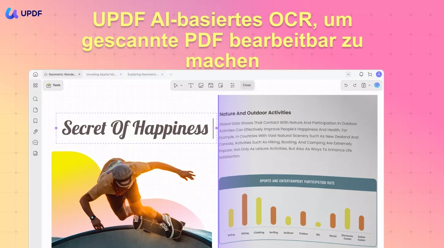 PDF-Formular ausfüllen windows ocr updf
