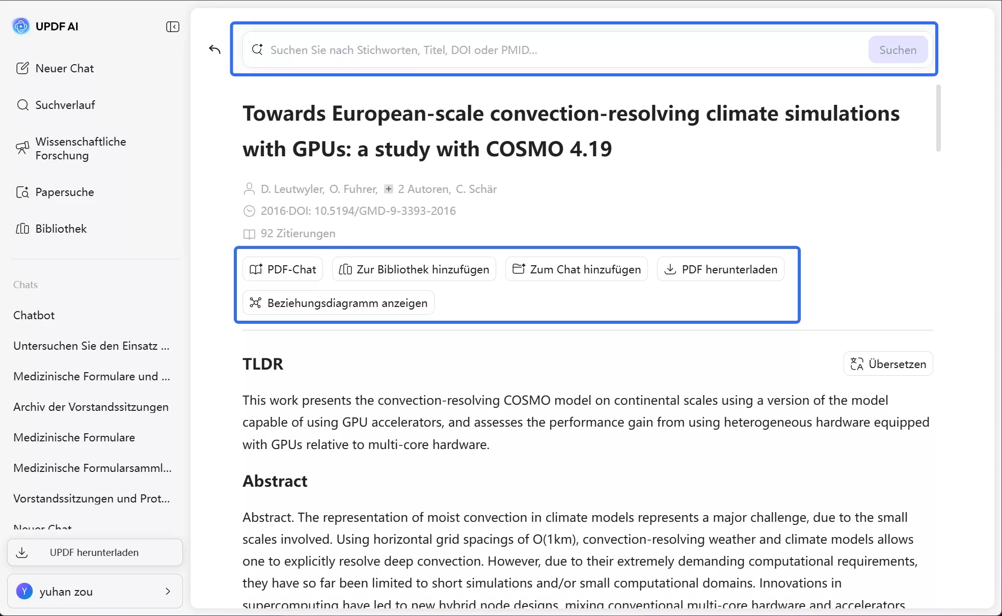 weitere Details zu einem Artikel