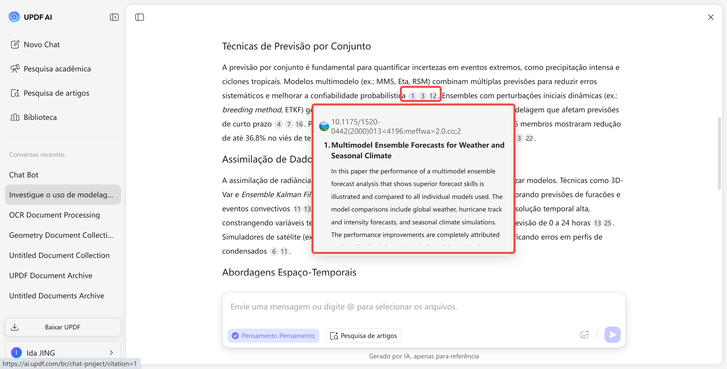 mostrar o resumo do artigo