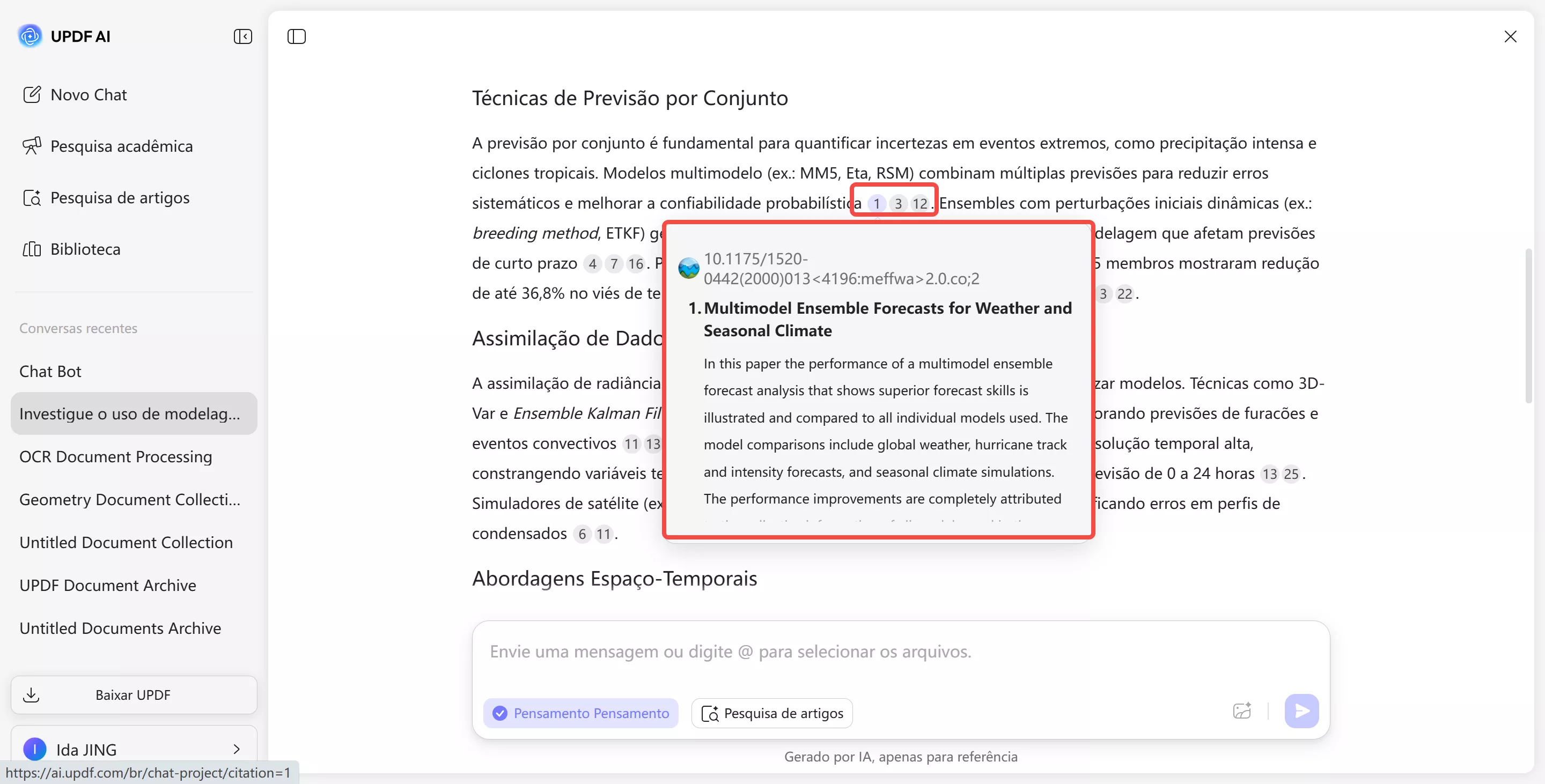 mostrar o resumo do artigo