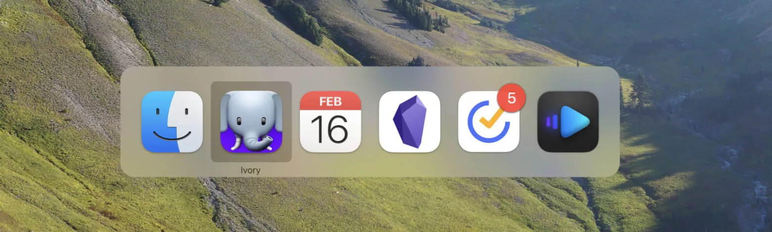 see open apps mac