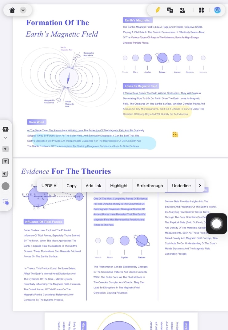 edit pdf using updf