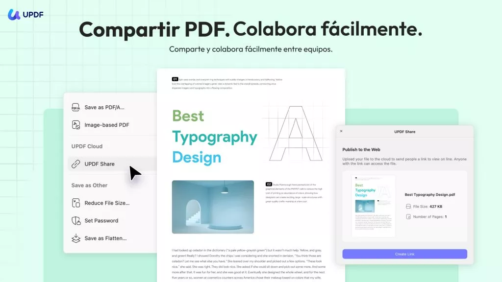 compartir pdf updf