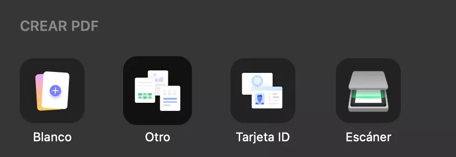 Crear PDF