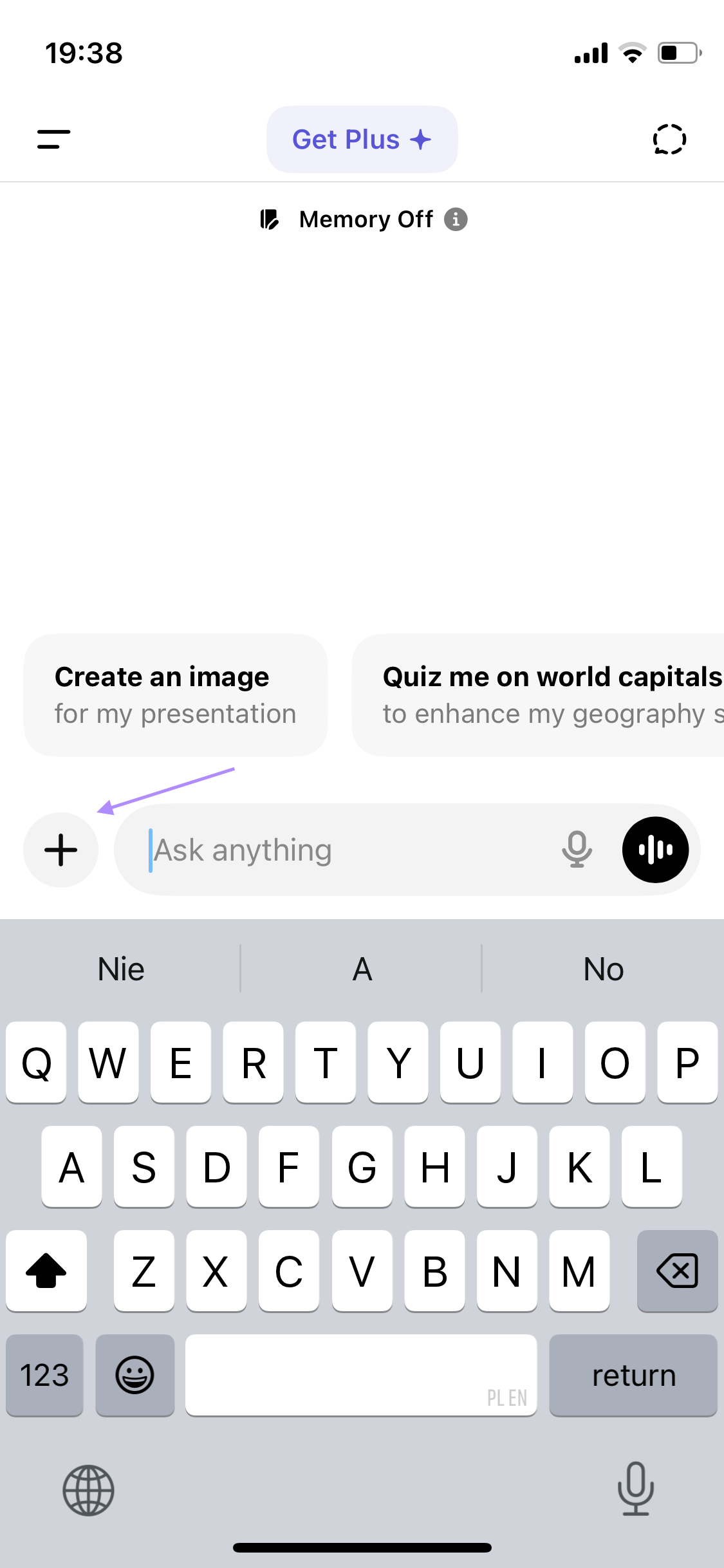 upload image to chatgpt ios