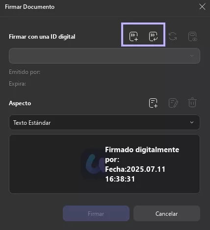 Crear o importar