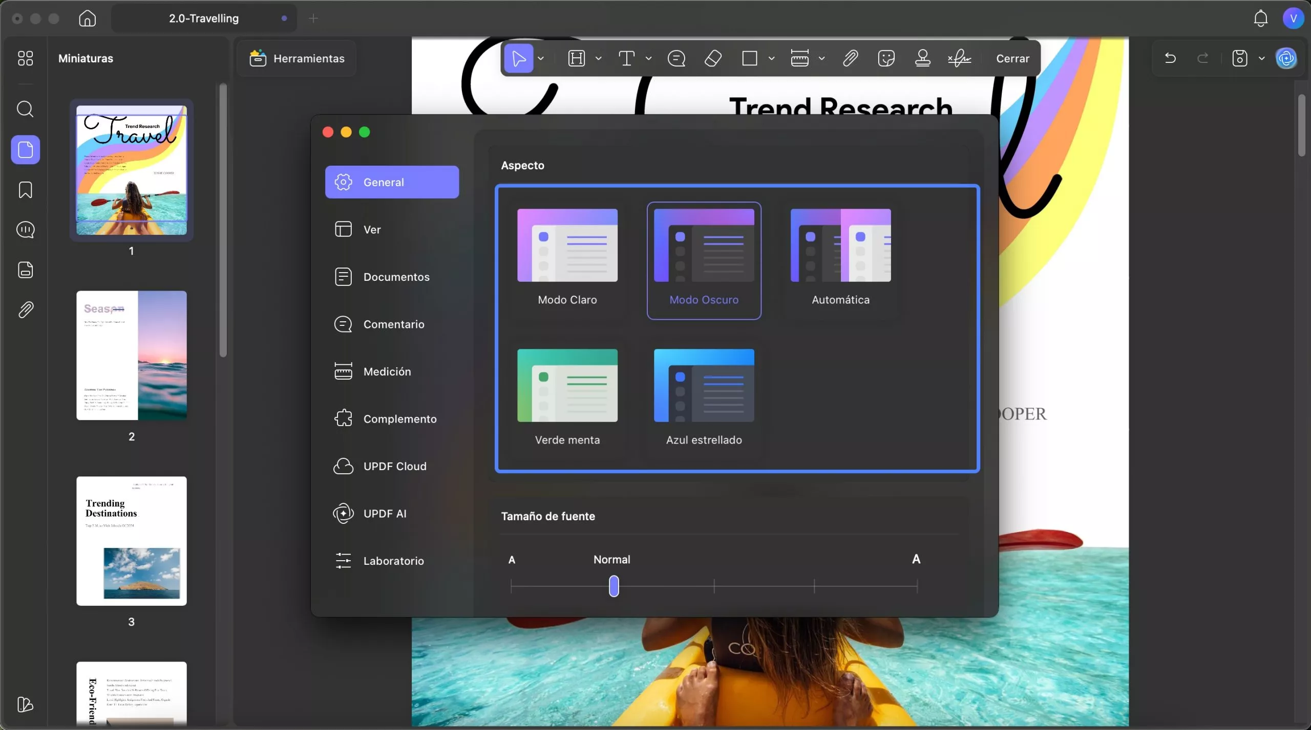 Ver PDF en modo conveniente