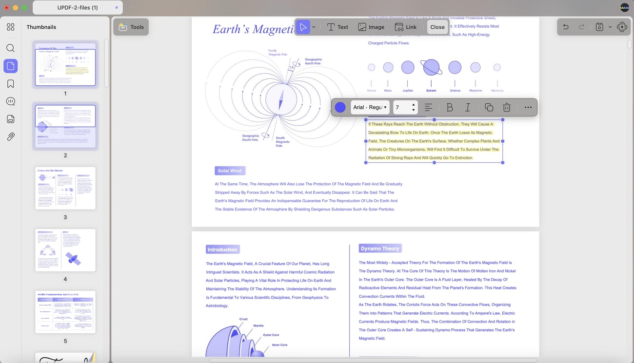 edit pdf mac using updf 
