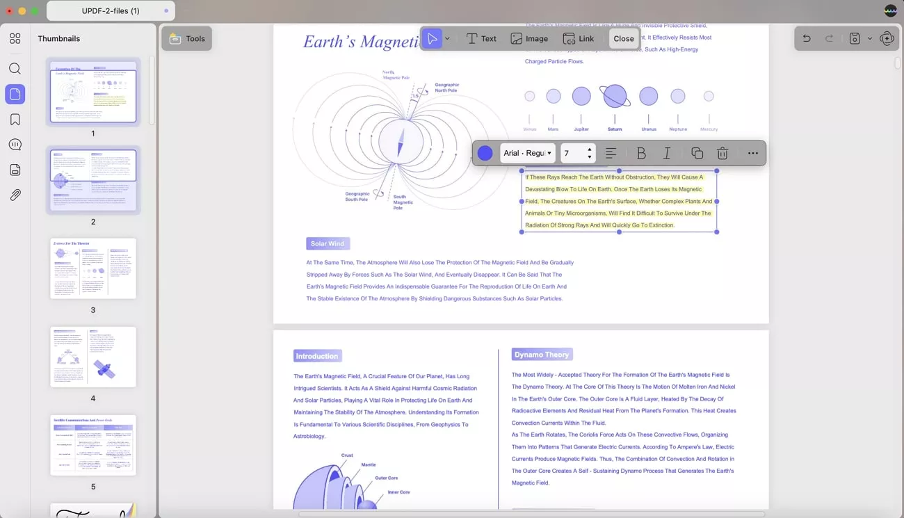 edit pdf mac using updf