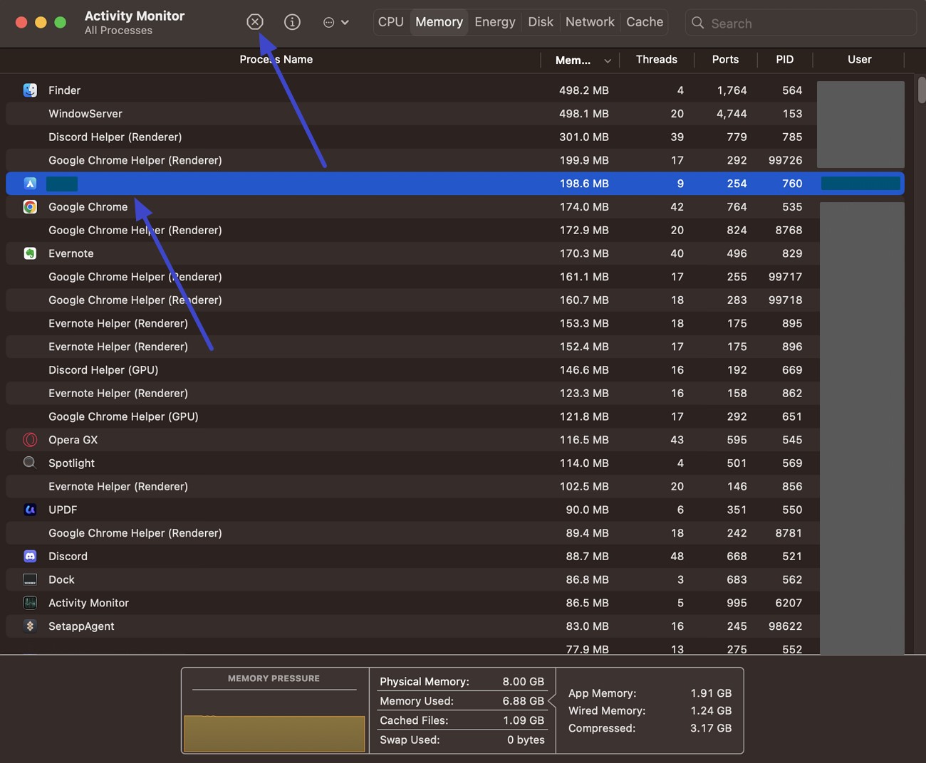 force stop remote running tool 