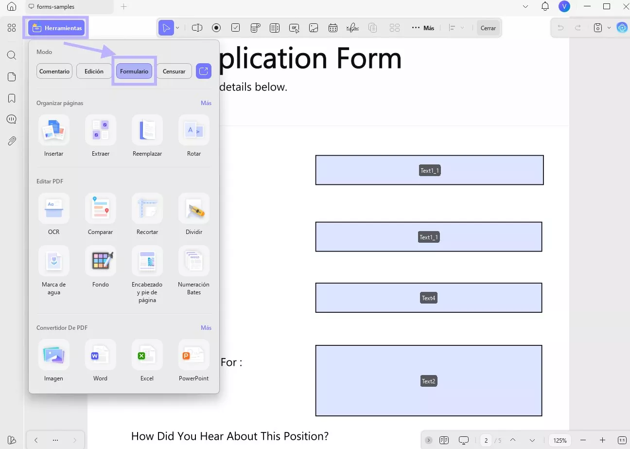 Cómo ajustar el texto en un formulario PDF rellenable Comentario