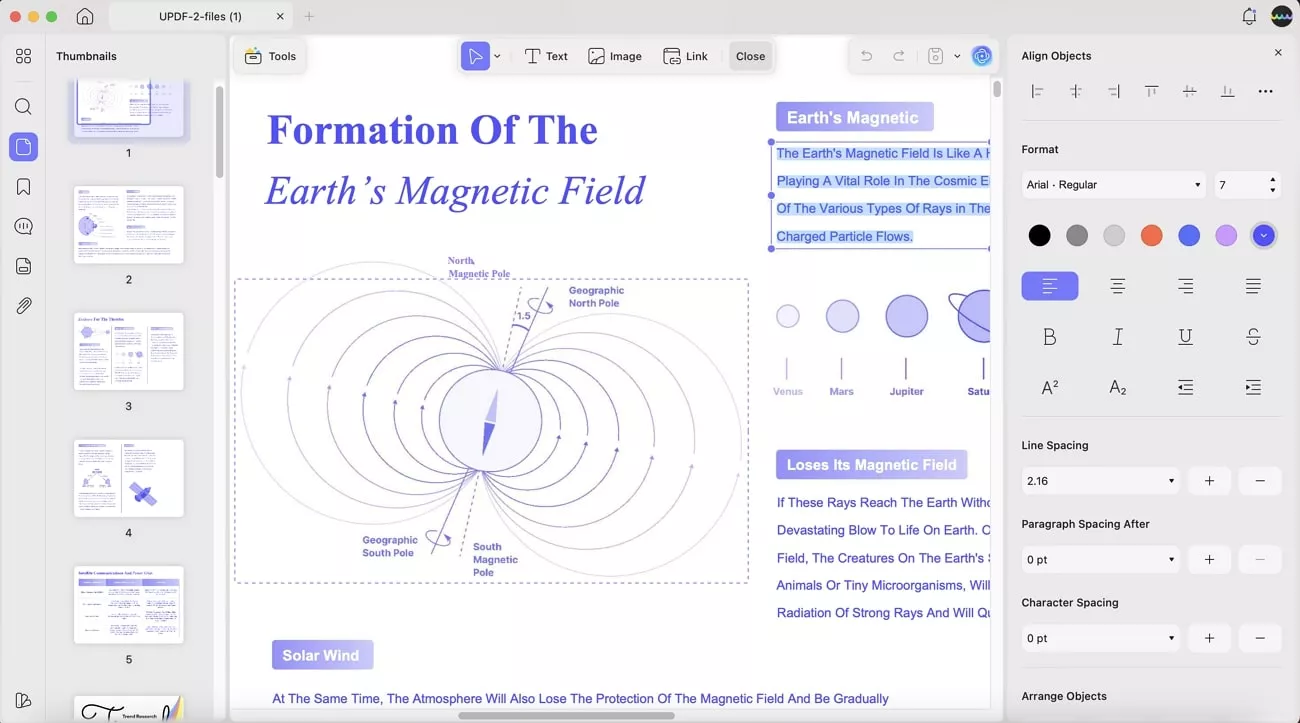 edit text on pdf