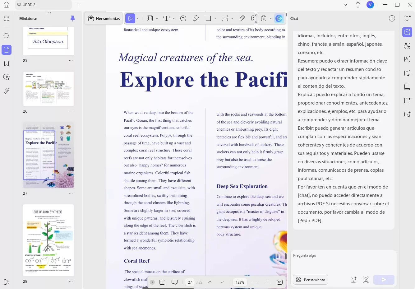 Creador de PDF con IA: UPDF AI