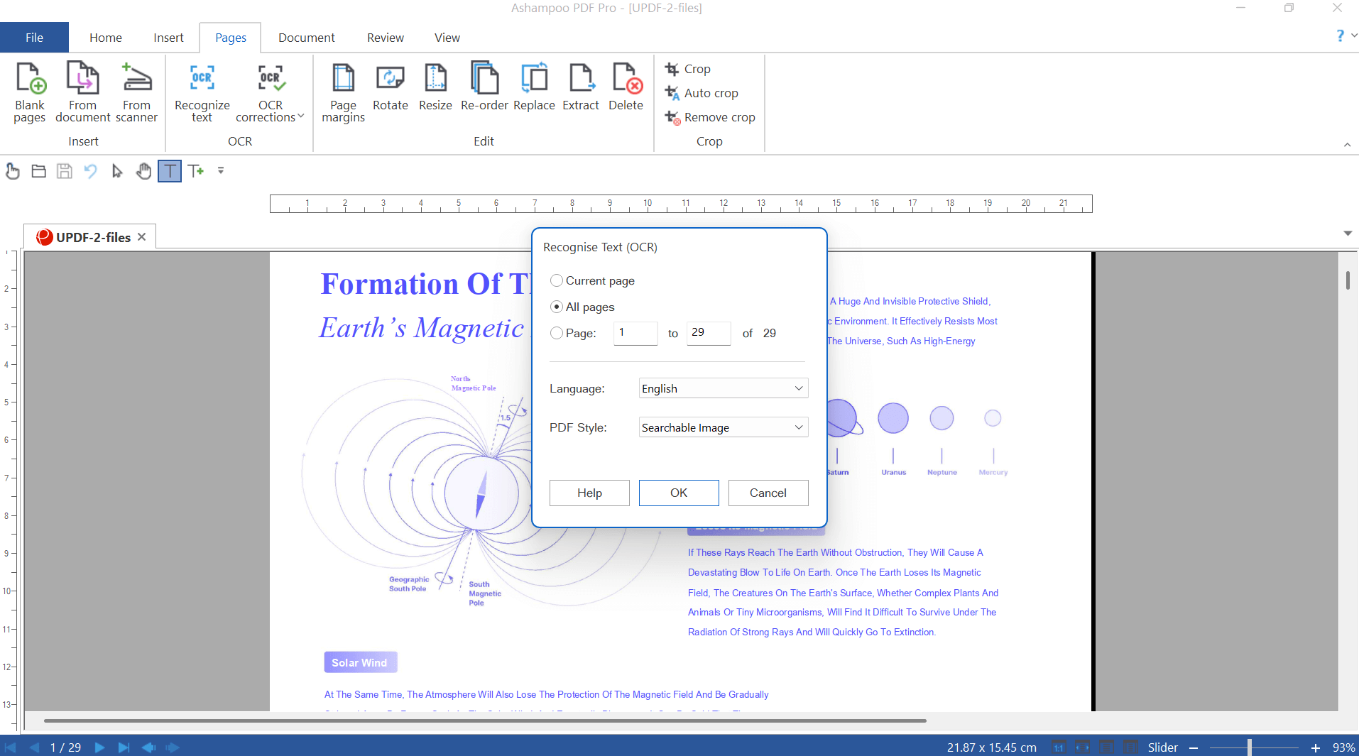 ashampoo pdf editor ocr feature