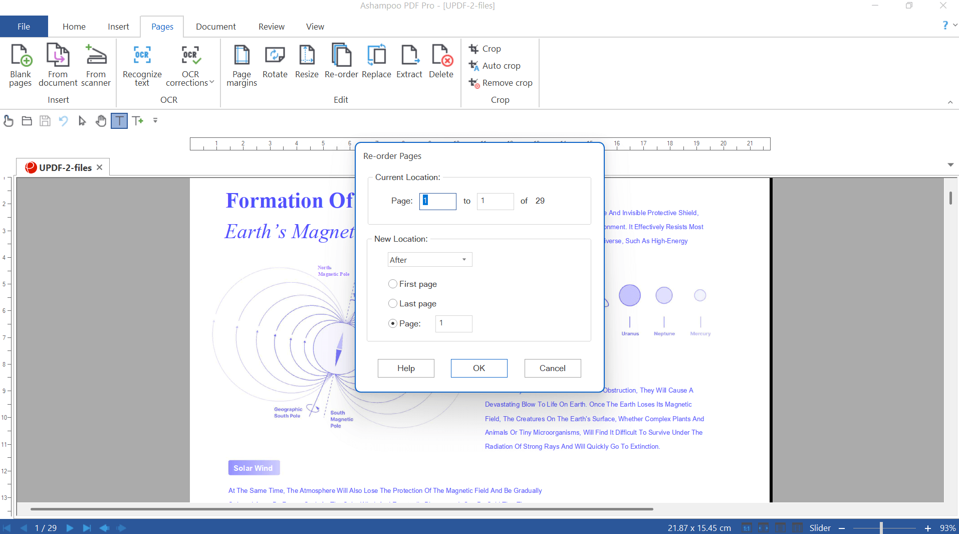 ashampoo pdf organize feature