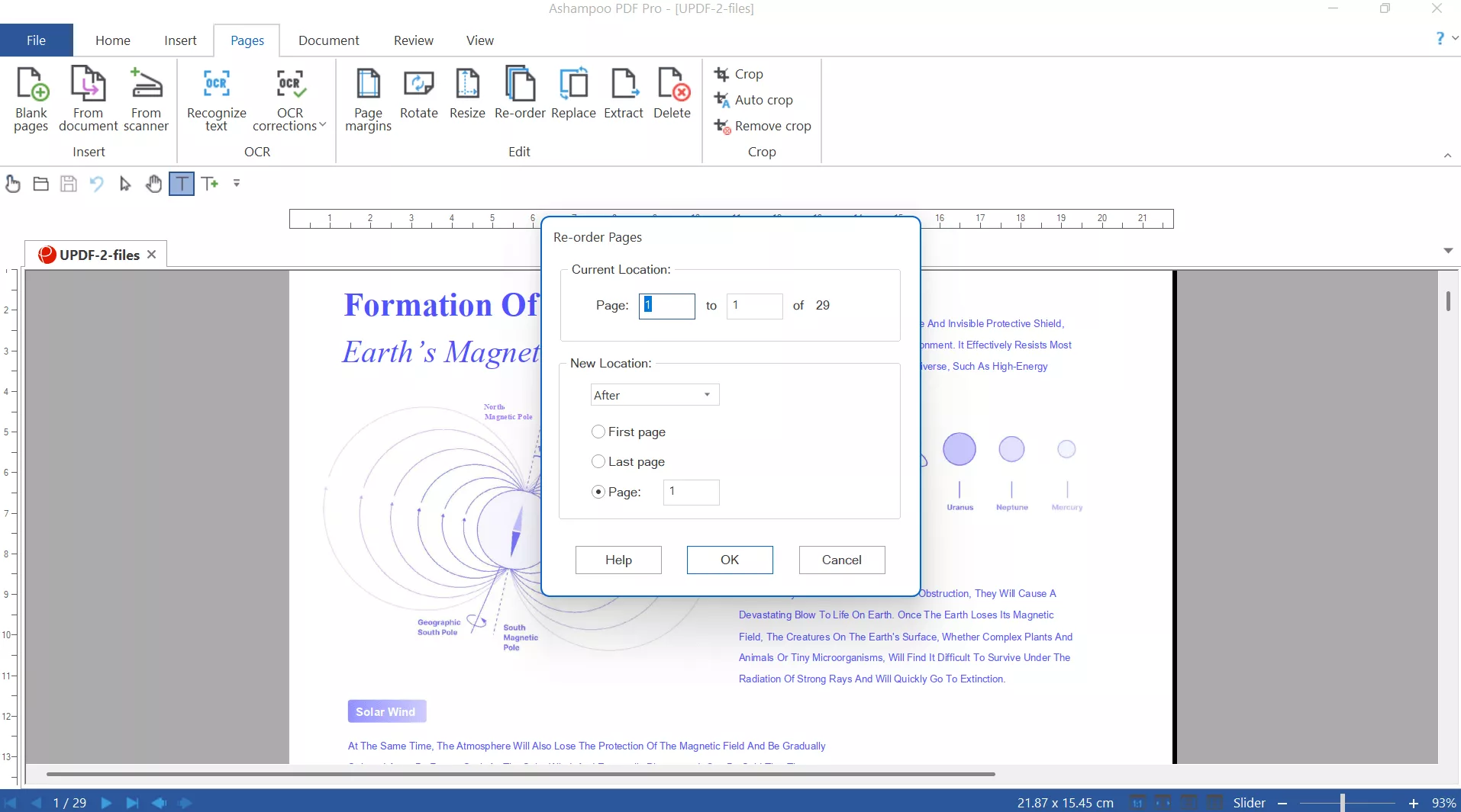 ashampoo pdf organize feature