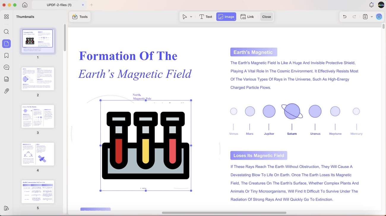 make adjustments to pdf images