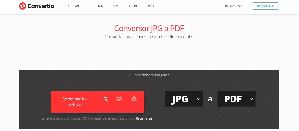 convertir BIN a PDF