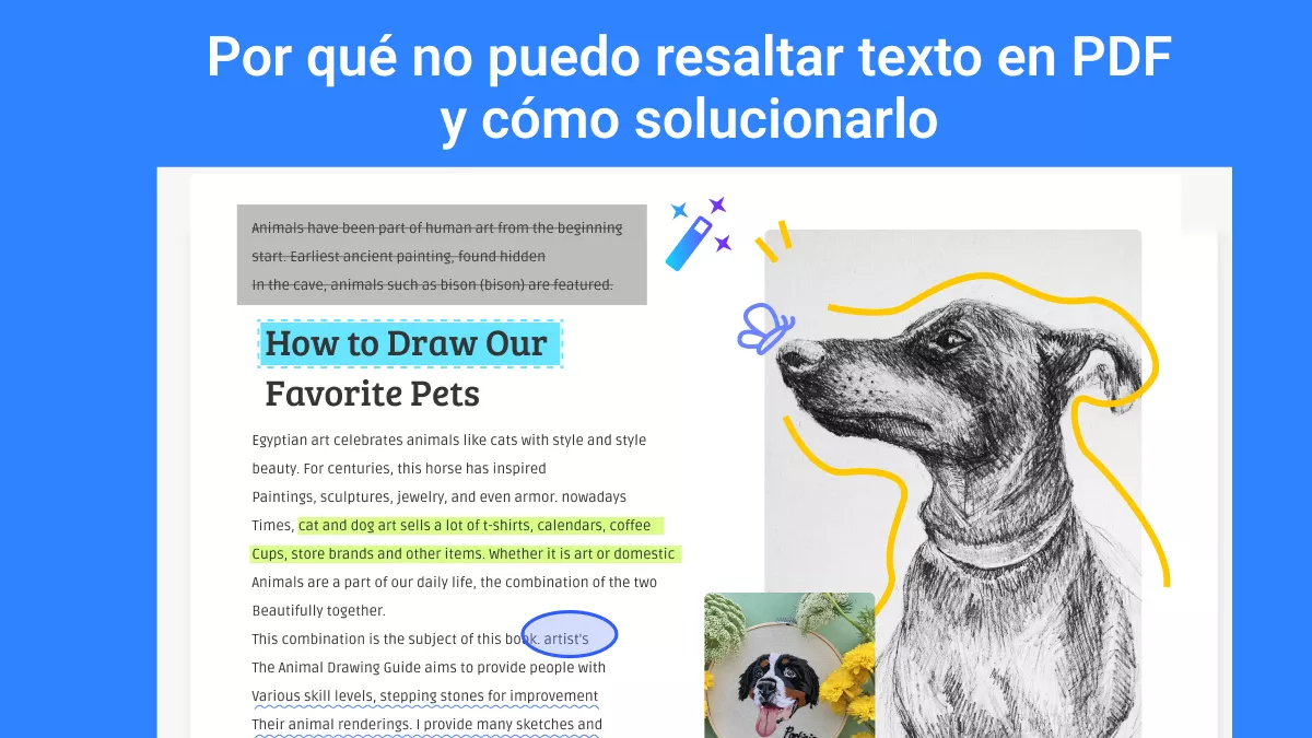 Por qué no puedo resaltar texto en PDF y cómo solucionarlo
