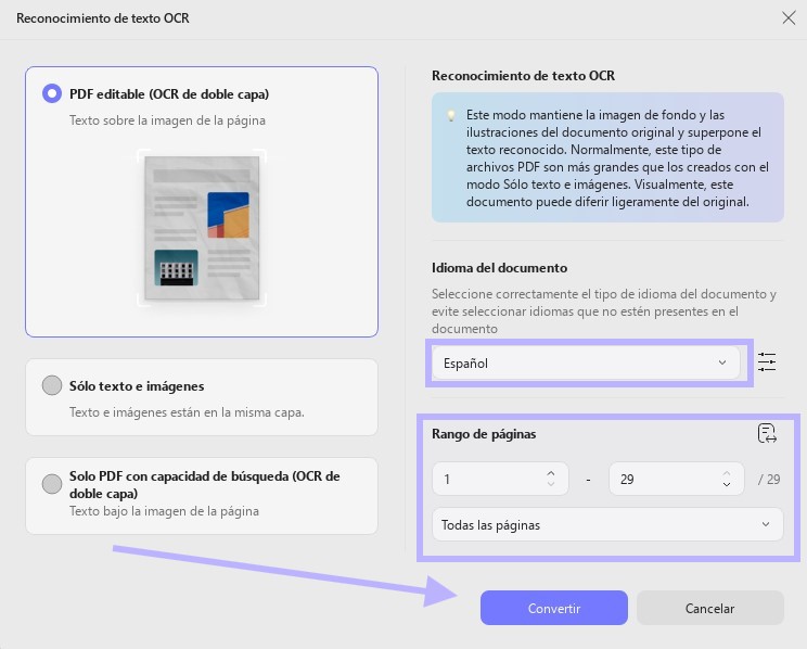 realizar software ocr